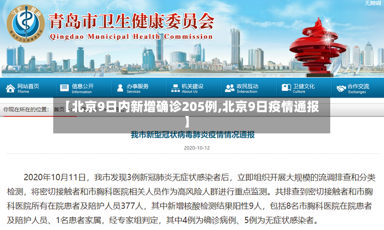 【北京9日内新增确诊205例,北京9日疫情通报】-第3张图片