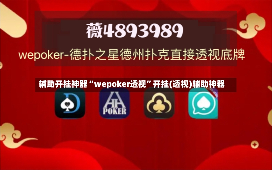 辅助开挂神器“wepoker透视”开挂(透视)辅助神器-第3张图片
