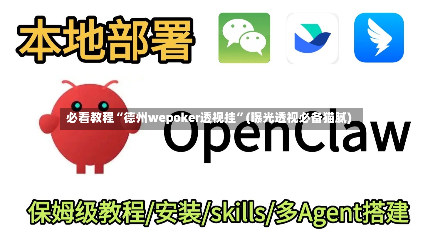 必看教程“德州wepoker透视挂”(曝光透视必备猫腻)-第3张图片