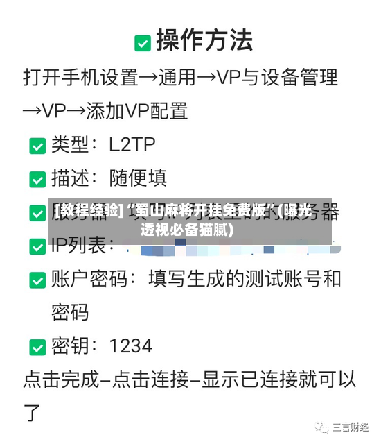 [教程经验]“蜀山麻将开挂免费版”(曝光透视必备猫腻)-第3张图片
