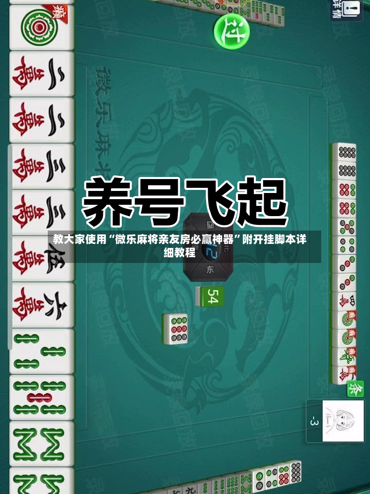 教大家使用“微乐麻将亲友房必赢神器	”附开挂脚本详细教程-第3张图片
