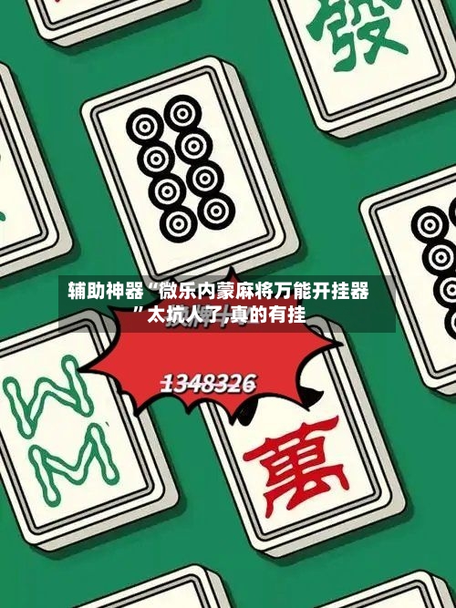 辅助神器“微乐内蒙麻将万能开挂器”太坑人了,真的有挂-第3张图片