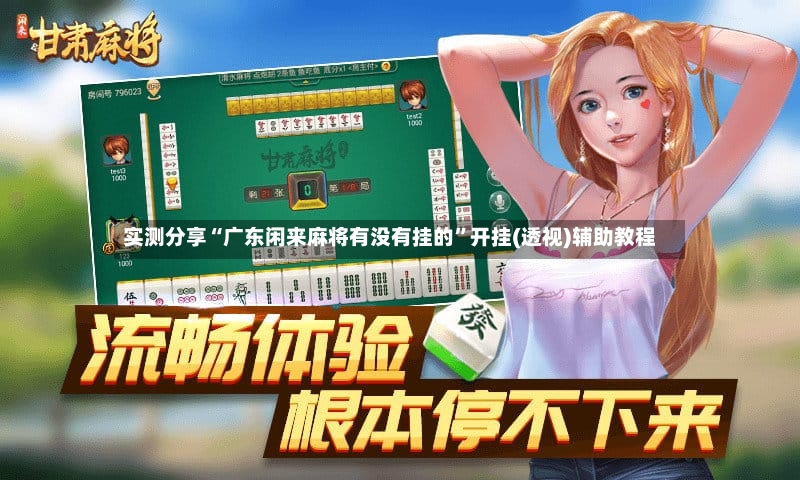 实测分享“广东闲来麻将有没有挂的”开挂(透视)辅助教程-第2张图片