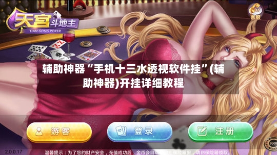 辅助神器“手机十三水透视软件挂”(辅助神器)开挂详细教程-第2张图片