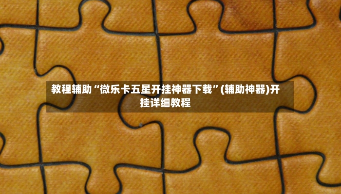 教程辅助“微乐卡五星开挂神器下载”(辅助神器)开挂详细教程-第2张图片
