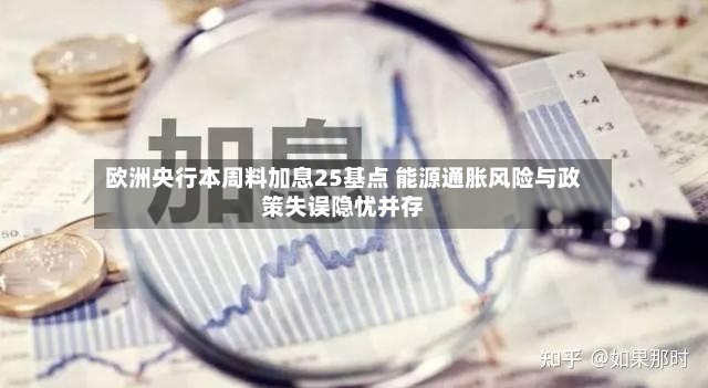 欧洲央行本周料加息25基点 能源通胀风险与政策失误隐忧并存-第3张图片