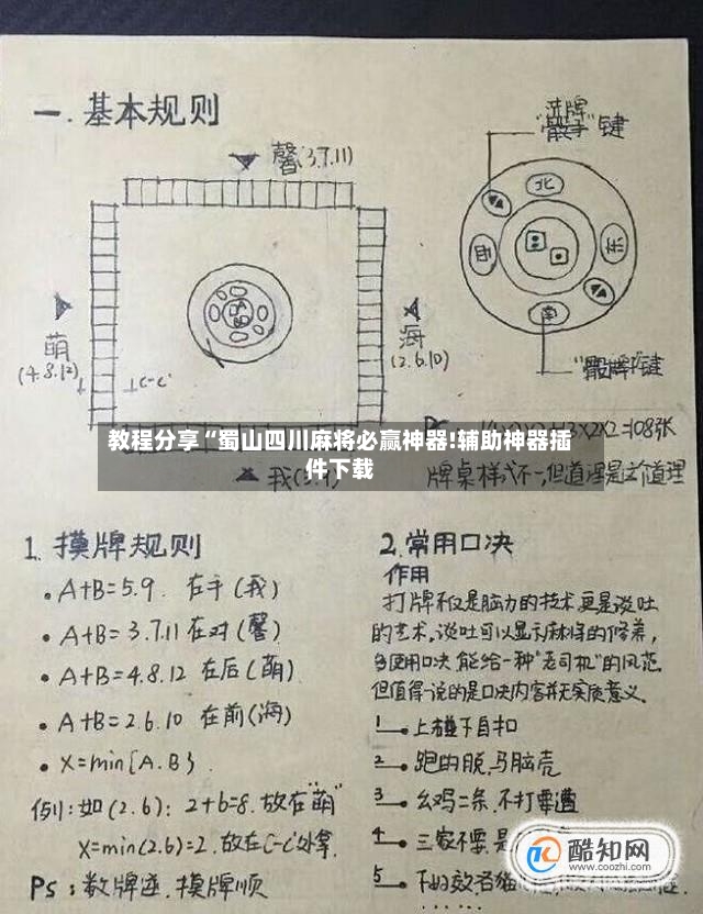 教程分享“蜀山四川麻将必赢神器!辅助神器插件下载-第1张图片