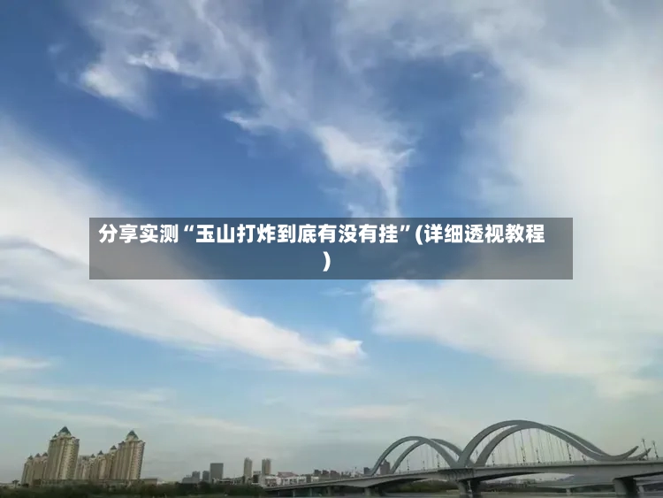 分享实测“玉山打炸到底有没有挂”(详细透视教程)-第2张图片