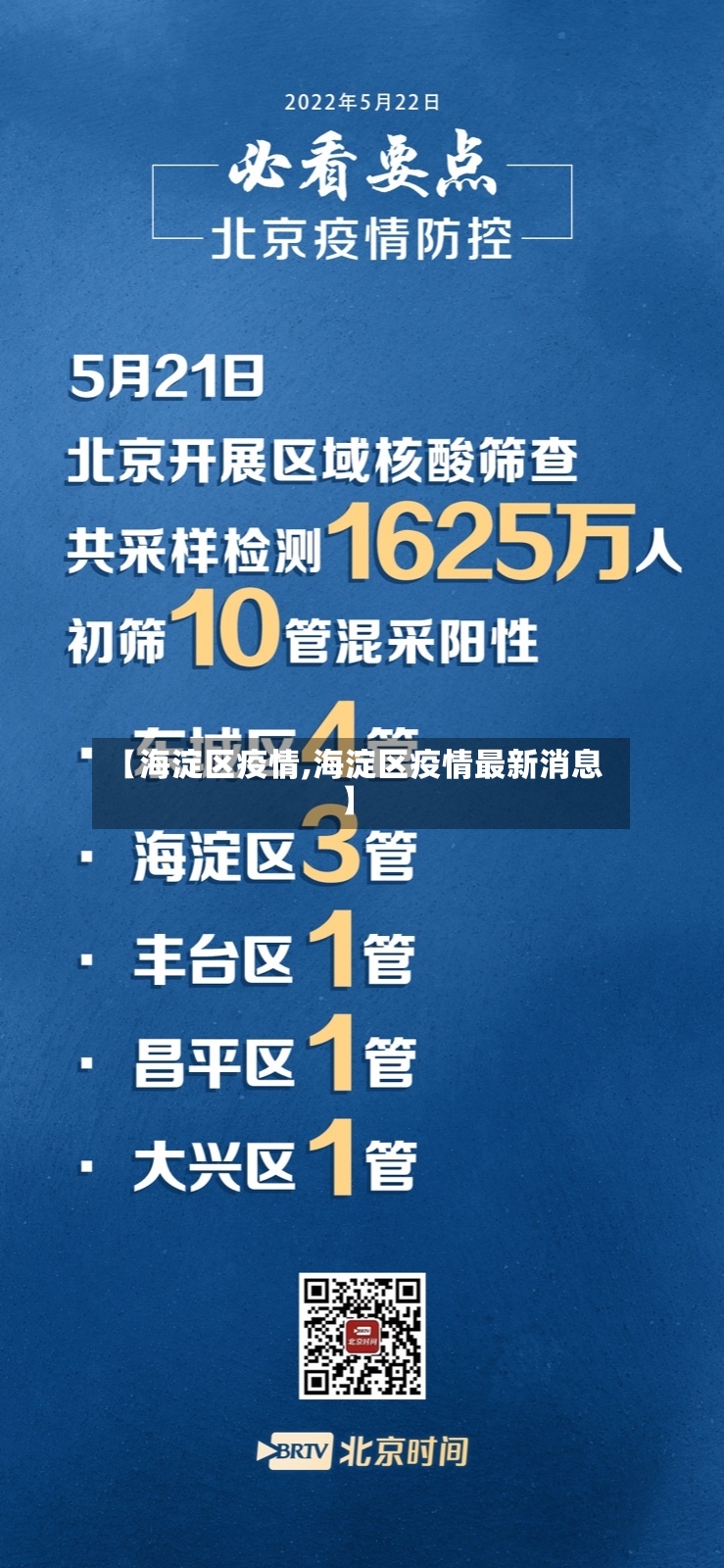 【海淀区疫情,海淀区疫情最新消息】