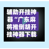 辅助开挂神器“广东麻将推倒胡开挂神器下载软件	”开挂辅助脚本+详细开挂安装教程-第2张图片