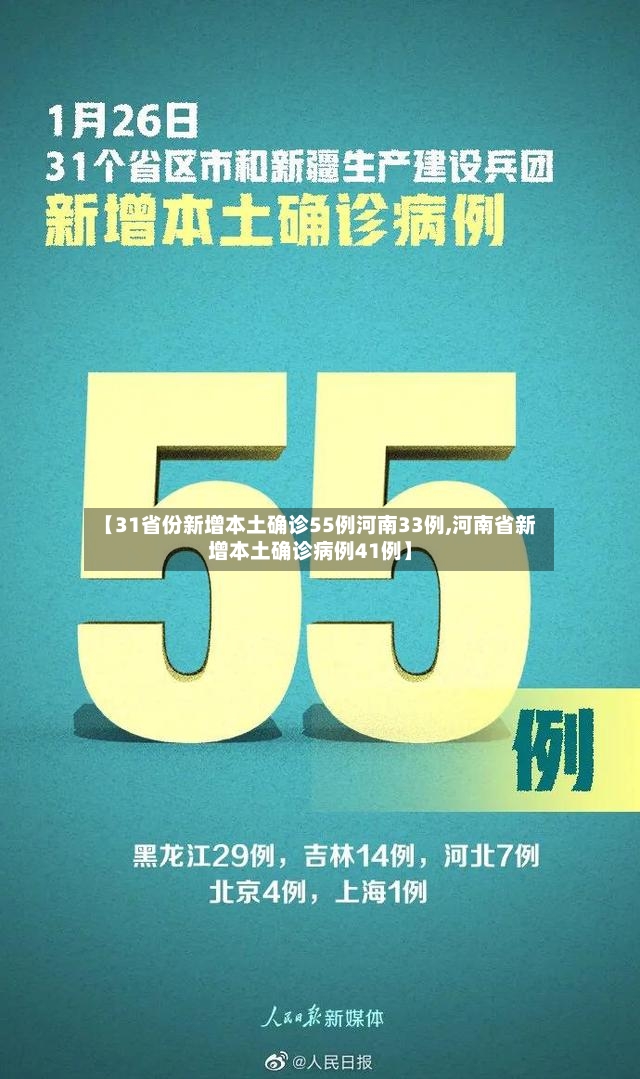 【31省份新增本土确诊55例河南33例,河南省新增本土确诊病例41例】-第3张图片