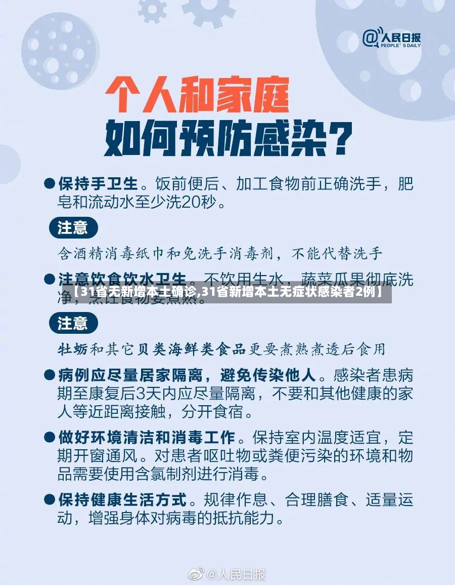 【31省无新增本土确诊,31省新增本土无症状感染者2例】