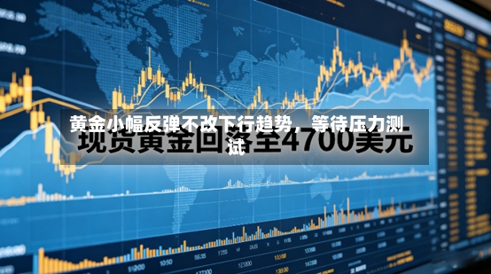 黄金小幅反弹不改下行趋势，等待压力测试
