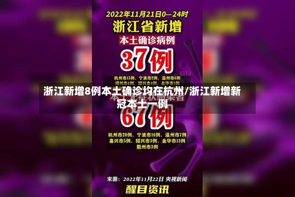浙江新增8例本土确诊均在杭州/浙江新增新冠本土一例