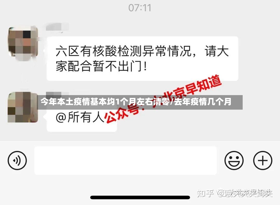今年本土疫情基本均1个月左右清零/去年疫情几个月