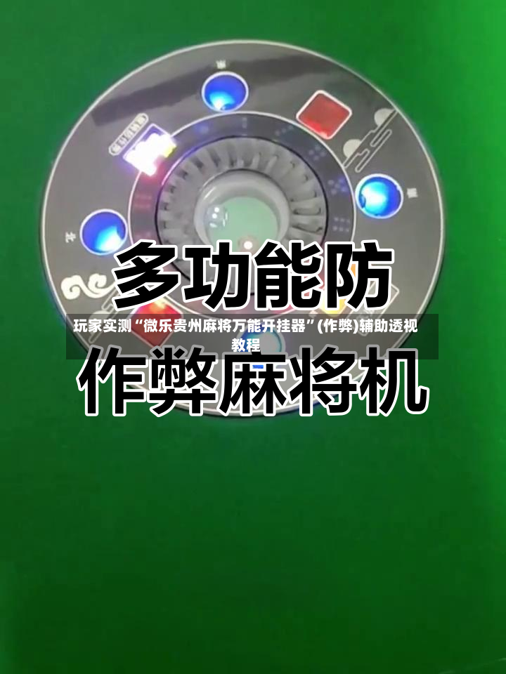 玩家实测“微乐贵州麻将万能开挂器	”(作弊)辅助透视教程-第2张图片