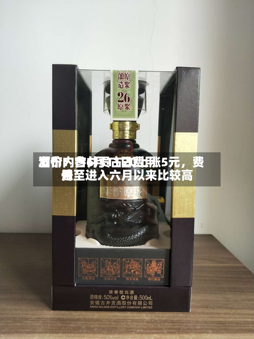 酒价内参6月11日费用发布：古井贡古20上涨5元，费用升至进入六月以来比较高位