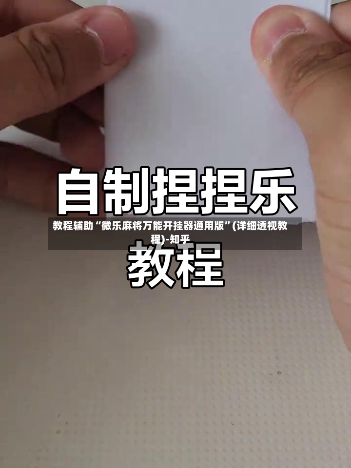教程辅助“微乐麻将万能开挂器通用版”(详细透视教程)-知乎-第2张图片
