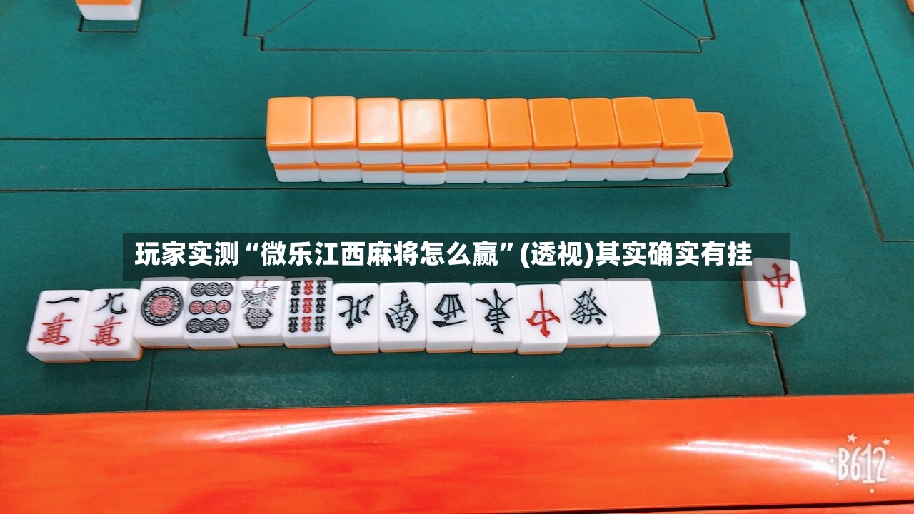 玩家实测“微乐江西麻将怎么赢”(透视)其实确实有挂-第2张图片