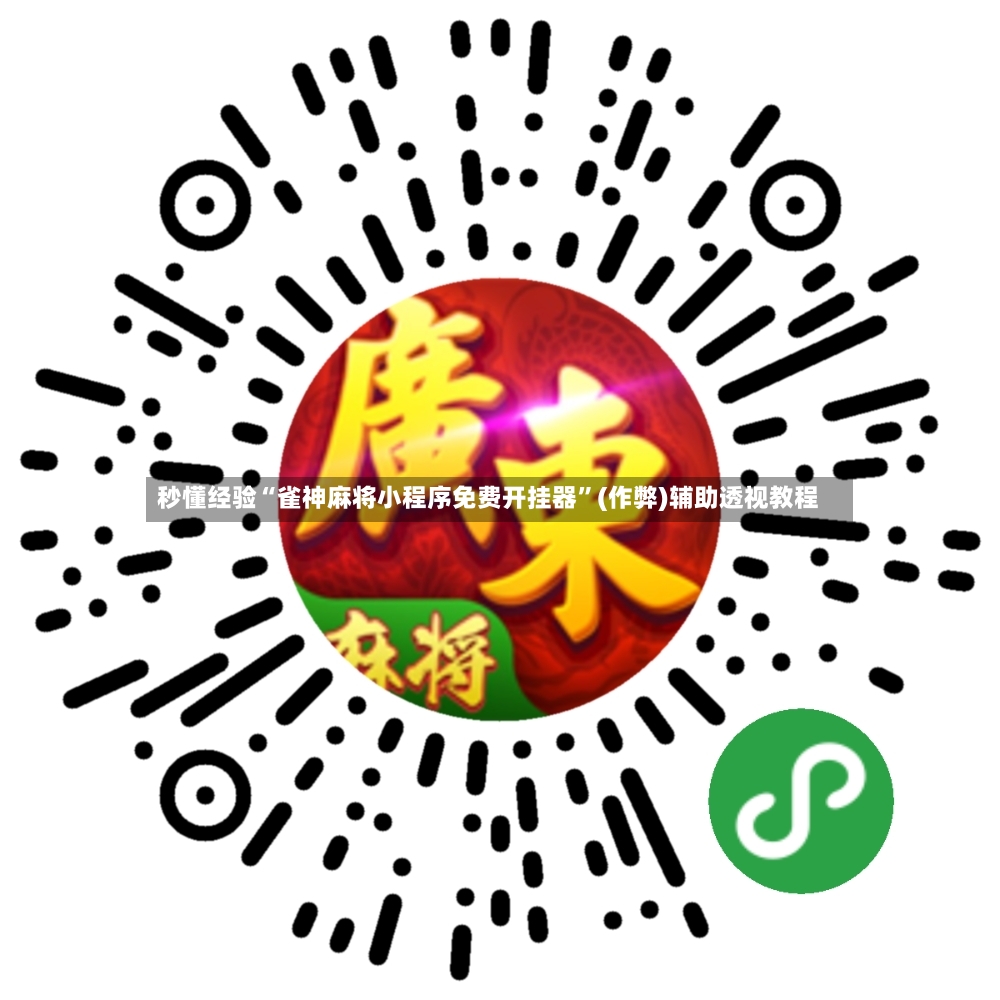 秒懂经验“雀神麻将小程序免费开挂器”(作弊)辅助透视教程