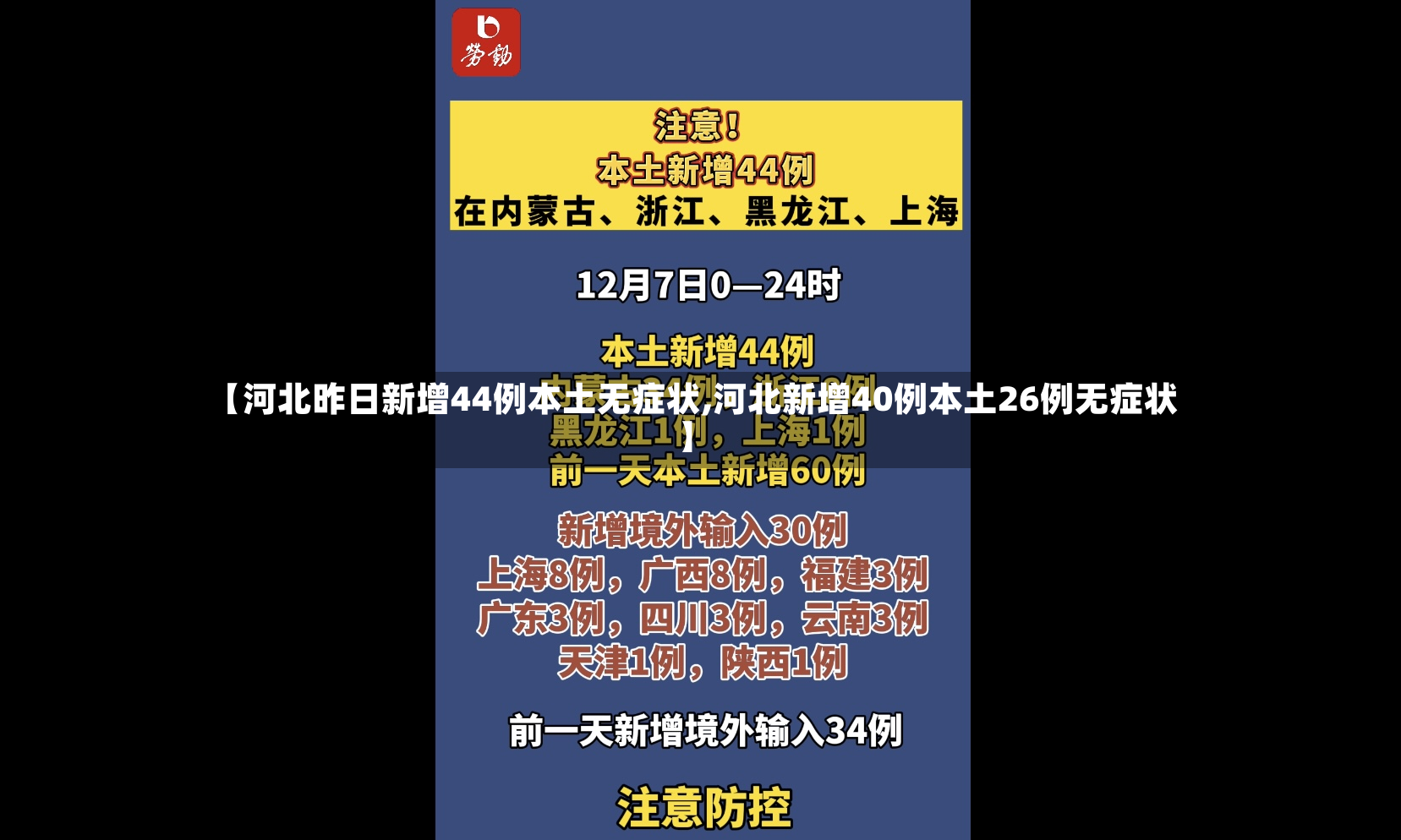 【河北昨日新增44例本土无症状,河北新增40例本土26例无症状】-第2张图片