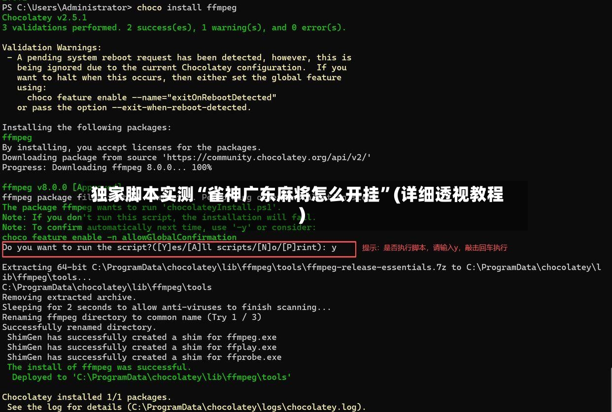 独家脚本实测“雀神广东麻将怎么开挂	”(详细透视教程)-第3张图片