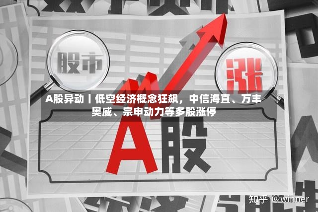 A股异动丨低空经济概念狂飙	，中信海直、万丰奥威、宗申动力等多股涨停-第2张图片