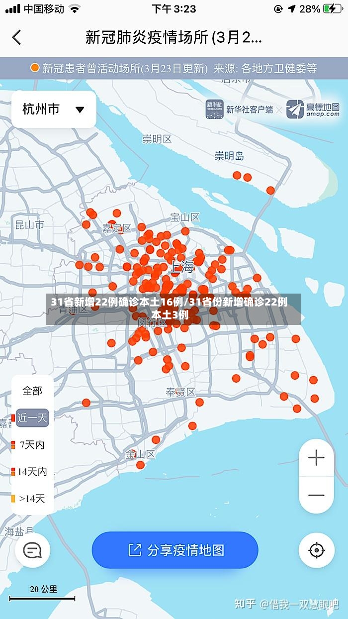 31省新增22例确诊本土16例/31省份新增确诊22例 本土3例