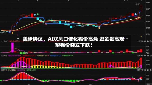 美伊协议、AI双风口催化锡价高悬 资金畏高观望锡价突发下跌！