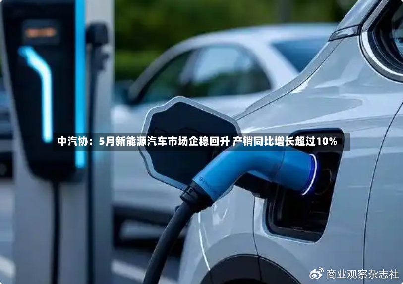 中汽协:5月新能源汽车市场企稳回升 产销同比增长超过10%-第3张图片