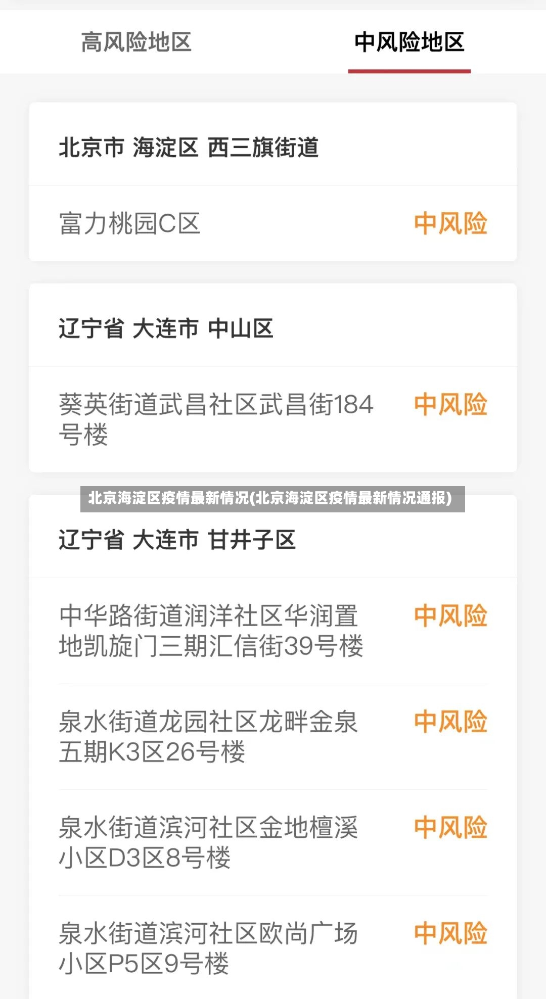 北京海淀区疫情最新情况(北京海淀区疫情最新情况通报)-第3张图片