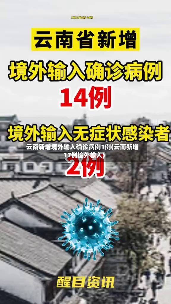 云南新增境外输入确诊病例1例(云南新增17例境外输入)-第2张图片
