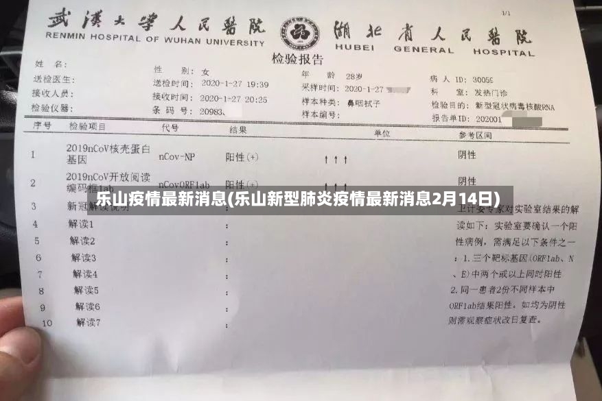 乐山疫情最新消息(乐山新型肺炎疫情最新消息2月14日)