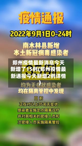 郑州疫情最新消息今天新增了15例(郑州疫情最新通报今天新增2例详情)-第2张图片