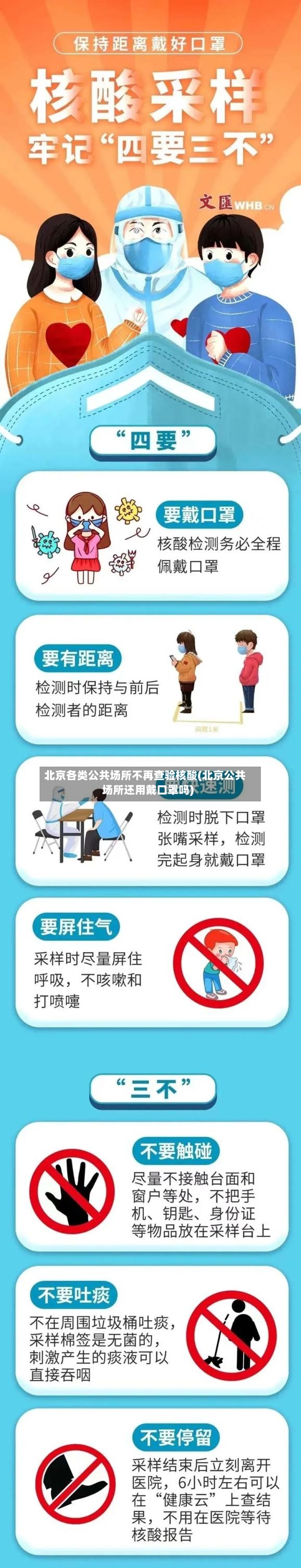 北京各类公共场所不再查验核酸(北京公共场所还用戴口罩吗)-第3张图片