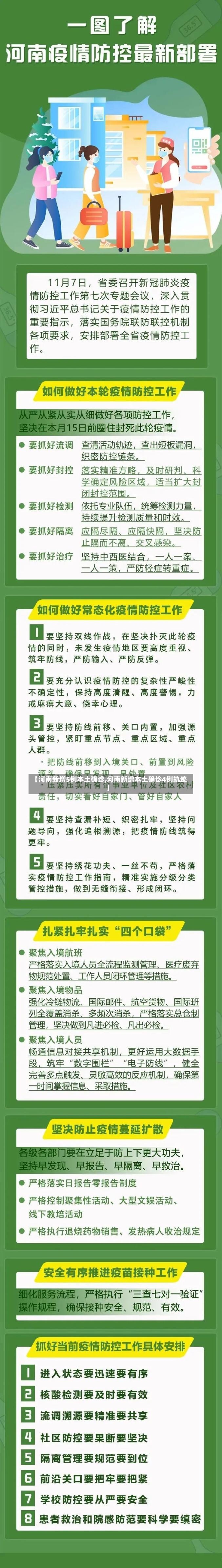 【河南新增5例本土确诊,河南新增本土确诊4例轨迹】