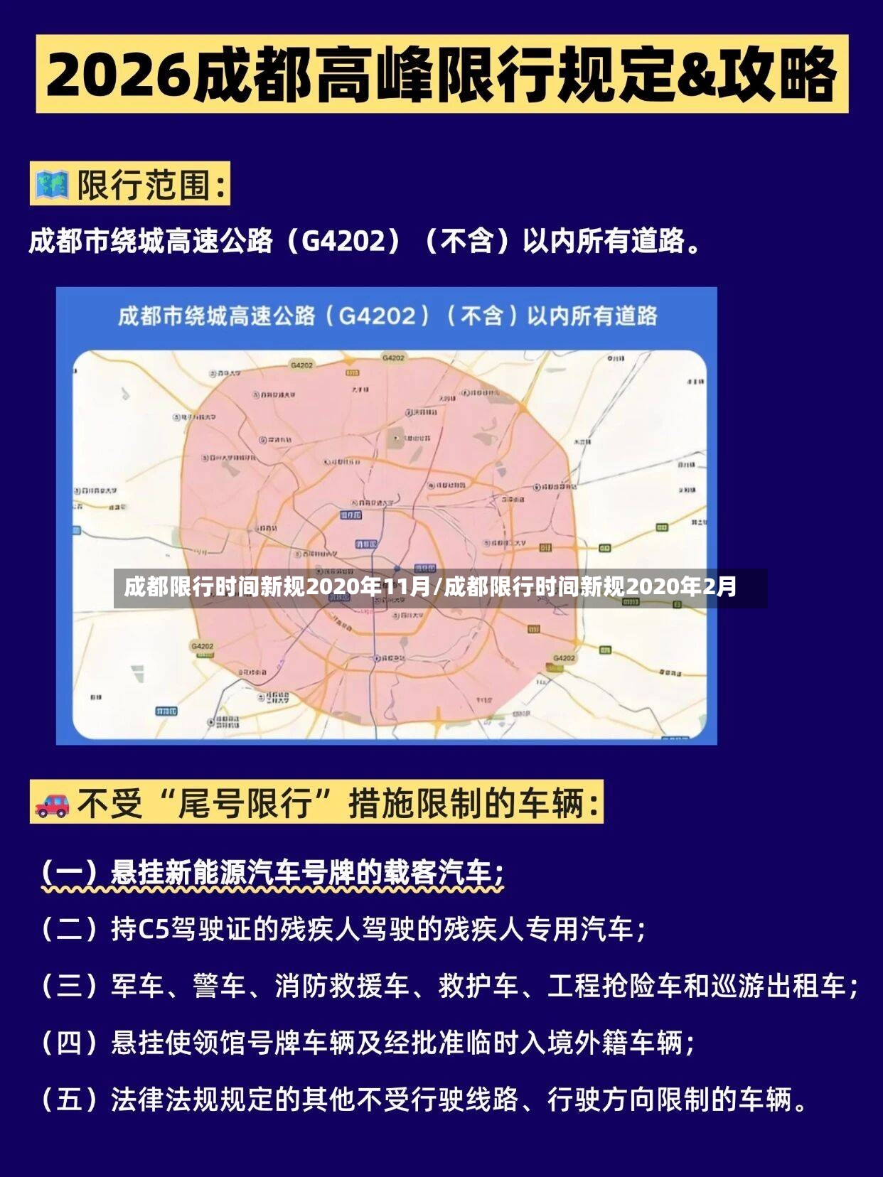 成都限行时间新规2020年11月/成都限行时间新规2020年2月-第3张图片