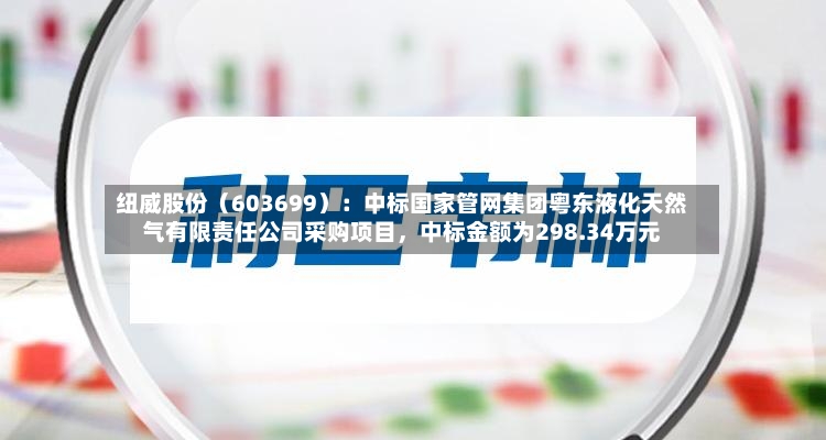 纽威股份（603699）：中标国家管网集团粤东液化天然气有限责任公司采购项目，中标金额为298.34万元-第2张图片