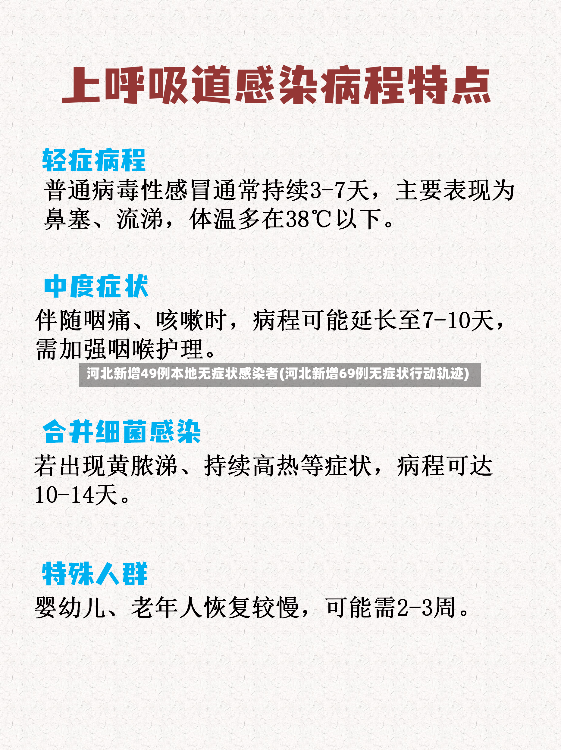 河北新增49例本地无症状感染者(河北新增69例无症状行动轨迹)-第3张图片