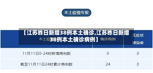 【江苏昨日新增38例本土确诊,江苏昨日新增38例本土确诊病例】-第3张图片