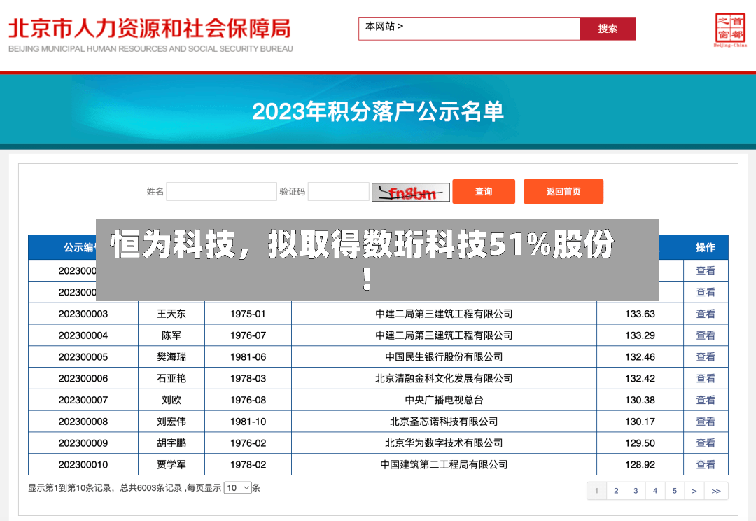 恒为科技，拟取得数珩科技51%股份！-第2张图片