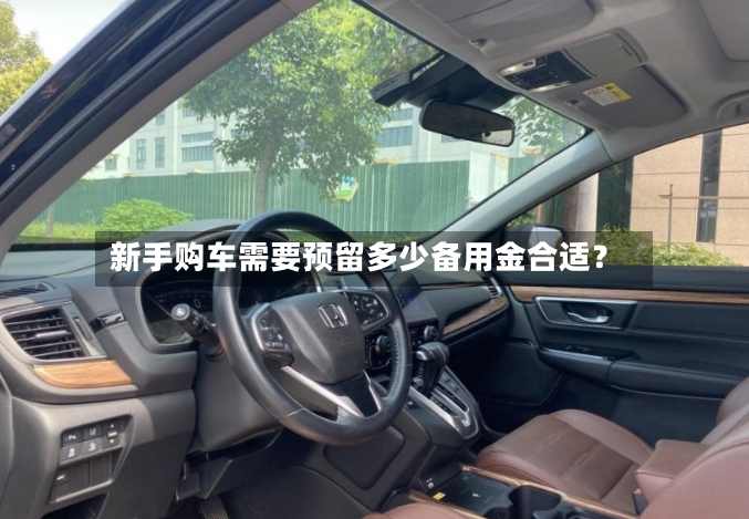 新手购车需要预留多少备用金合适？