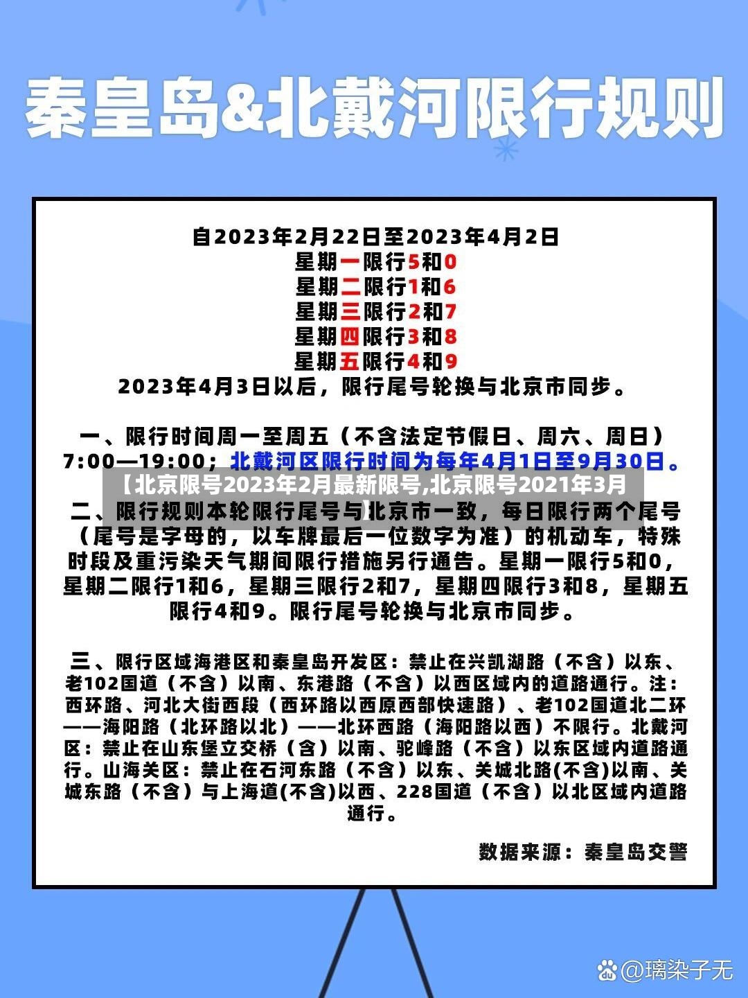 【北京限号2023年2月最新限号,北京限号2021年3月】