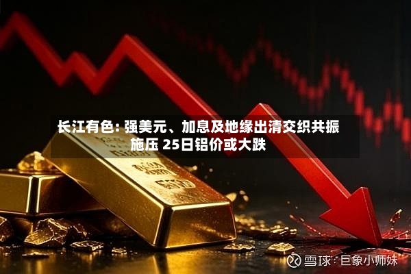 长江有色: 强美元、加息及地缘出清交织共振施压 25日铝价或大跌