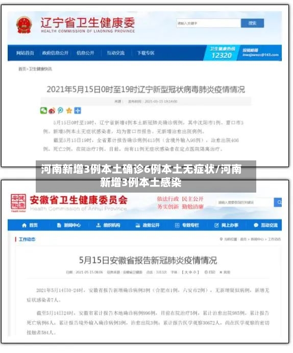 河南新增3例本土确诊6例本土无症状/河南新增3例本土感染-第2张图片