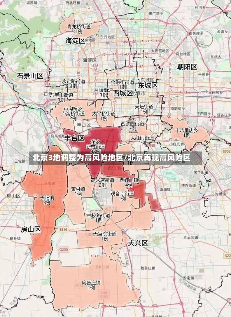 北京3地调整为高风险地区/北京再现高风险区