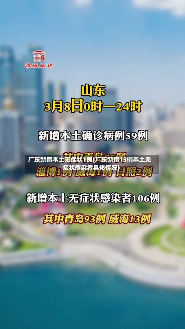 广东新增本土无症状1例(广东新增13例本土无症状感染者具体情况)-第2张图片
